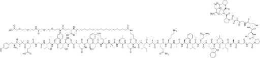 chemical structure tirzepatide